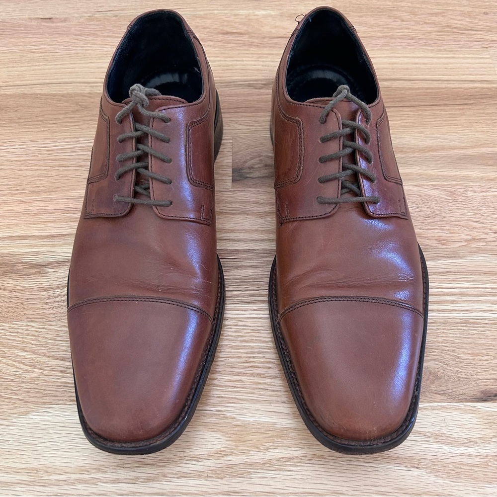 Johnston & Murphy | Men’s Brown Cap Toe Oxford Size 10.5 M Dress Shoes 59-11566
